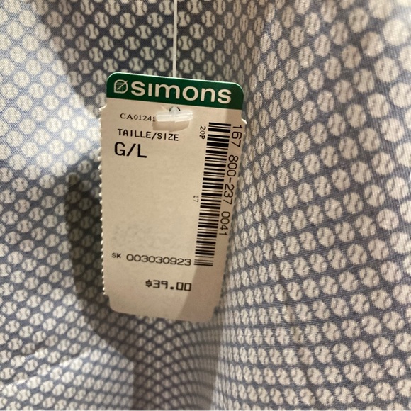 NWT men L short sleeve shirt - Picture 10 of 11